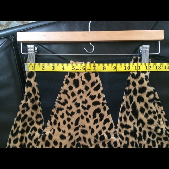 Betsey Johnson high-waisted animal print shorts - Picture 2 of 4